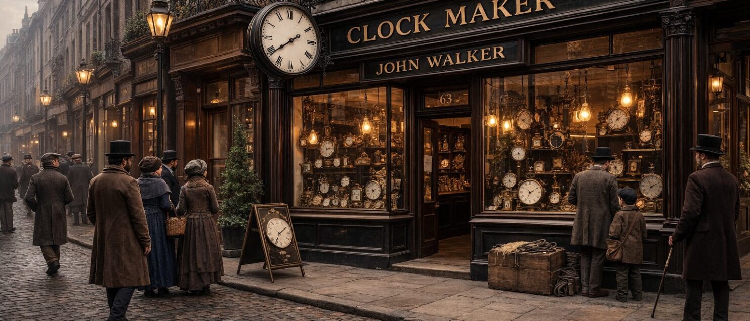 John walker shop workshop in london 1830