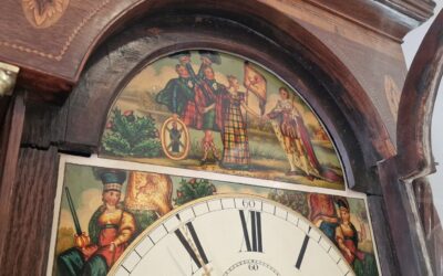 Scottish painted dial longcase clocks 2
