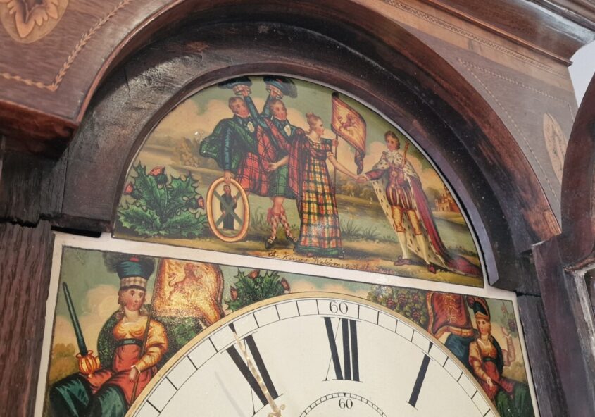 Scottish painted dial longcase clocks 2